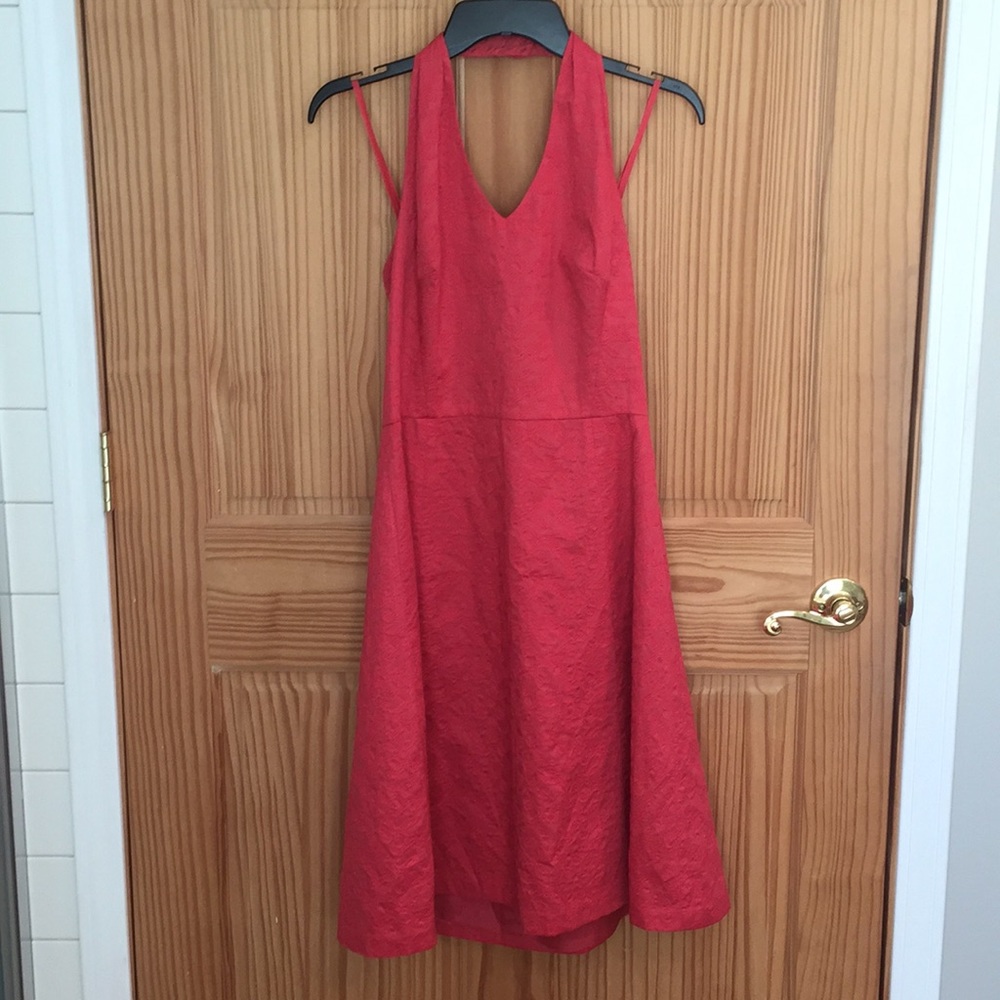 Ann Taylor Salmon color Sundress Size 4